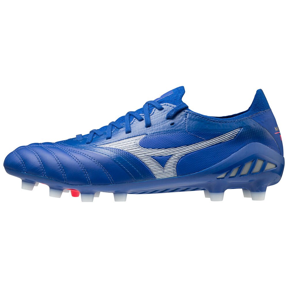 Mizuno Morelia Neo 3 Beta Elite Férfi Focicipő Kék/Fehér ASE824596